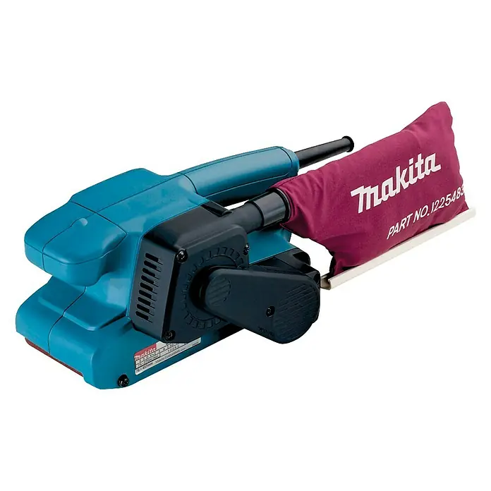 Makita Elektro-Bandschleifmaschine 9911J - 650 W - Makita Bandschleifer: Ein robustes Elektrowerkzeug zum effizienten Schleifen von Oberflächen. Ideal für Profis und Heimwerker.