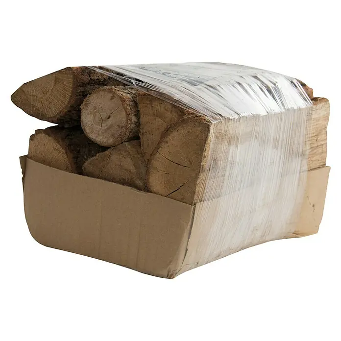 Legua Leña para encender - Roble, 15 l, 1 ud. - Leña empaquetada en cartón con lámina. La leña está bien empaquetada y es fácil de transportar y almacenar.
