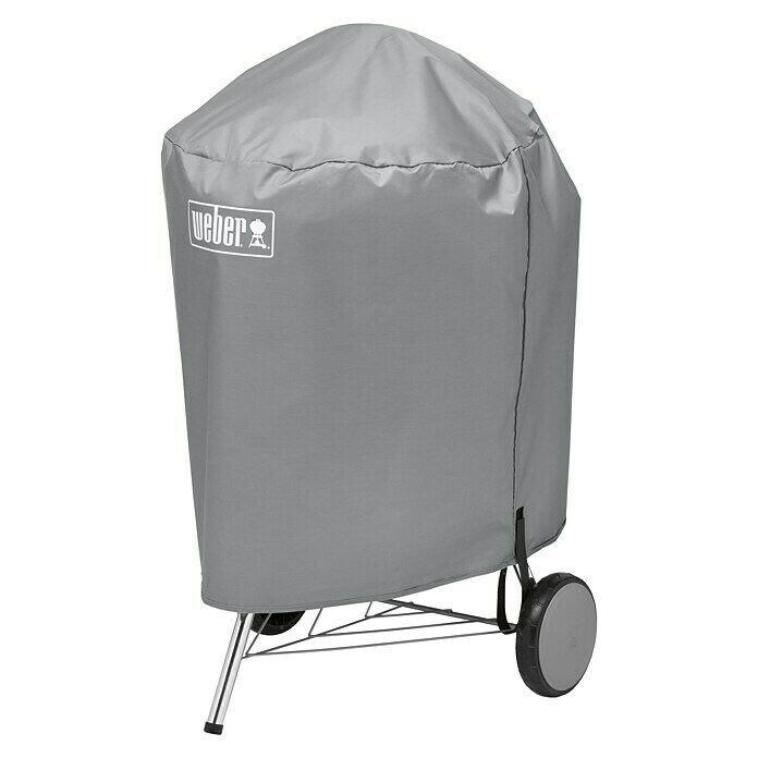 Weber Barbacoa redonda con tapa Original Kettle Premium + Funda (Diámetro de la superficie de la parrilla: 57 cm, Negro) | BAUHAUS