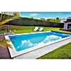 KWAD Bausatz-Pool de Luxe (L x B x H: 700 x 350 x 150 cm, 35 500 l, Farbe: Sand) | BAUHAUS