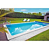 KWAD Bausatz-Pool de Luxe (L x B x H: 800 x 400 x 150 cm, 46 600 l, Farbe: Sand) | BAUHAUS