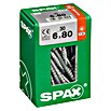 Spax Universalschraube T-Star plus (Ø x L: 6 x 80 mm, WIROX Oberfläche, T-Star plus, 30 Stk.)