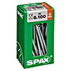 Spax Universalschraube T-Star plus (Ø x L: 6 x 100 mm, WIROX Oberfläche, T-Star plus, 30 Stk.)
