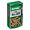 Spax Tornillo universal (Ø x L: 4,5 x 25 mm, Rosca completa, 15 uds.)