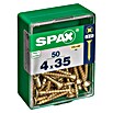 Spax Tornillo universal (4 x 35 mm, Rosca completa, 50 uds.)