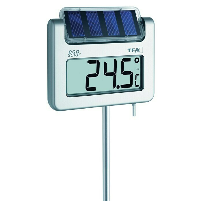 TFA Dostmann Gartenthermometer 'Avenue' Digital SolarDigital, Breite: 40 mm Unknown