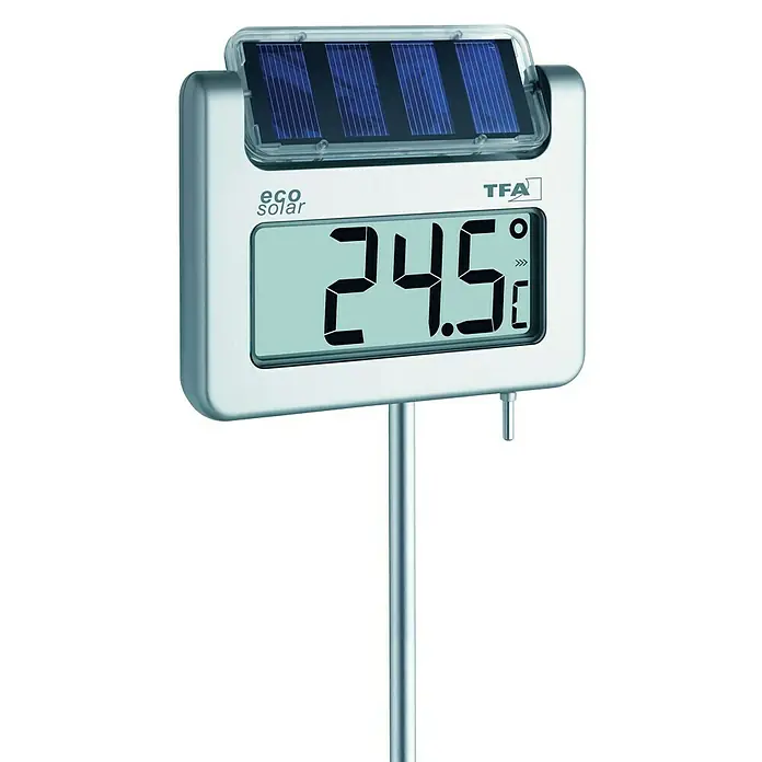 TFA Dostmann Gartenthermometer 'Avenue' Digital Solar