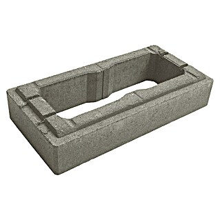Christoph Mauerstein C-Line (Grau, 50 x 25 x 10 cm, Beton)
