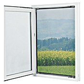 Easy Maxx Moskitonetz (B x H: 130 x 150 cm, Farbe Gewebe: Anthrazit, Einsatzbereich: Fenster)