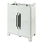Terry Transforming Armario de PVC Modular 2 (L x An x Al: 43,6 x 78 x 101,6 cm, Diseño interior modular)
