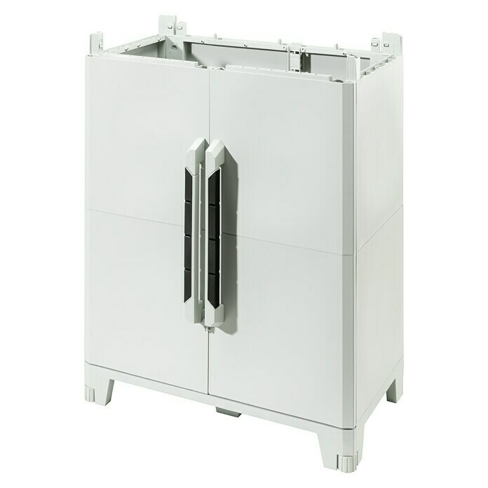Terry Transforming Ampliación armario de PVC Modular (L x An x Al: 43,6 x 78 x 41,4 cm, Capacidad de carga de la base de 7,5 kg a 40 kg)