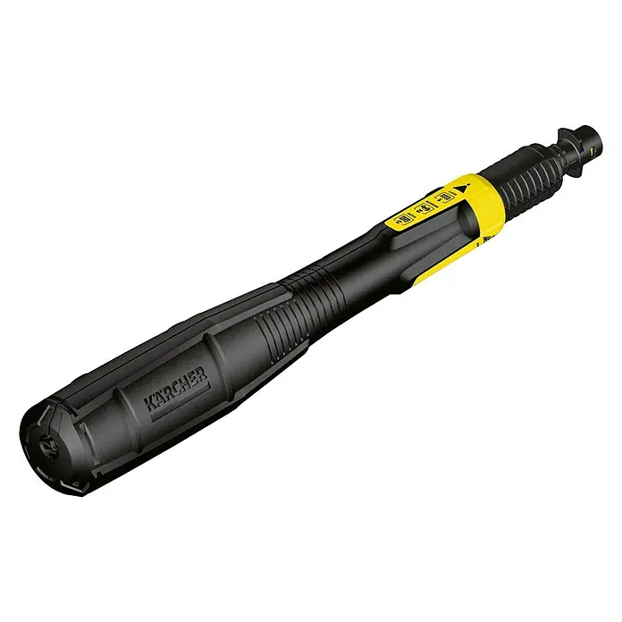 Kärcher Boquilla de alta presión MJ 145 - Regulación continua de presión, Específico para: Hidrolimpiadora de alta presión Kärcher K5 Premium Full Control Plus - Kärcher lanza boquilla rotativa: El accesorio ideal para hidrolimpiadoras para eliminar la suciedad persistente de las superficies exteriores.