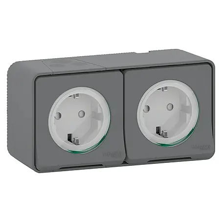 Schneider Electric Mureva Styl Enchufe doble
