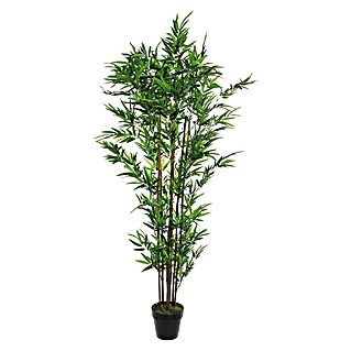 Planta artificial Bambú verde (Ø x Al: 60 x 180 cm, Verde, Plástico)
