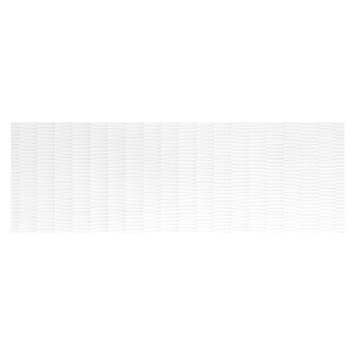Revestimiento cerámico Eclipse Decor (24 x 69 cm, Blanco, Mate, Efecto cemento)