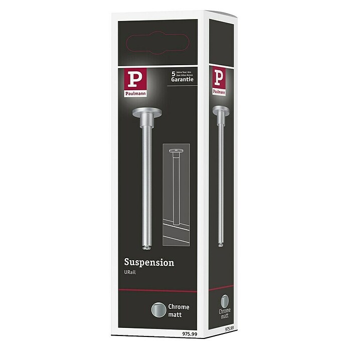 Paulmann URail Schienenabhängung (10,5 cm, Metall, Durchmesser: 2,3 cm)