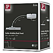Paulmann URail Stromeinspeisung Cable Feed (Chrom, 2 m) | BAUHAUS