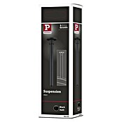 Paulmann URail Schienenabhängung (Länge: 10,5 cm, Schwarz-matt) | BAUHAUS