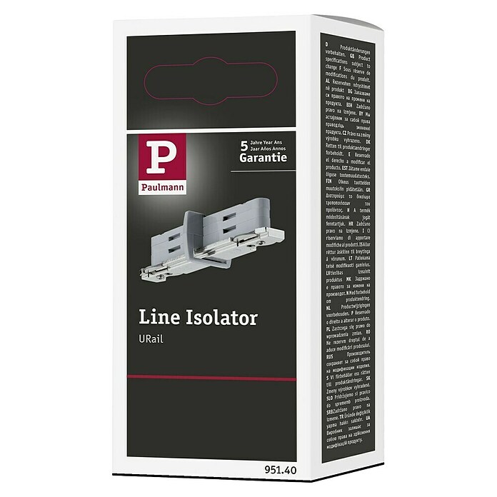 Paulmann URail Stromtrenner (7 cm, 1.000 W)