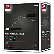 Paulmann URail Stromeinspeisung Cable Feed (Schwarz matt, 2 m) | BAUHAUS