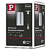 Paulmann URail Adaptador de péndulo Universal (Altura: 10,6 cm, Plástico)