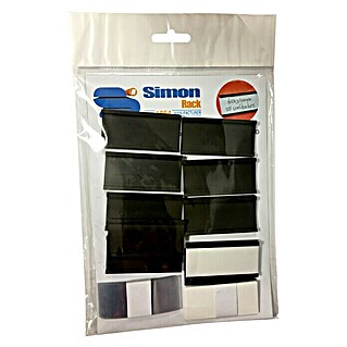 Simonrack Set de imanes (L x An: 6 x 3 cm, 20 ud., Blanco)