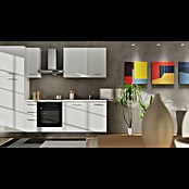 Marinelli Cucine Vormontierte Küchenzeile Cassiopea (Breite: 285 cm, Hellgrau, Mit Elektrogeräten) | BAUHAUS