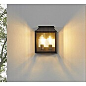 Eglo Vanjska zidna svjetiljka Soncino  (120 W, 330 x 120 x 265 mm, Crne boje, Prozirno, IP44) | BAUHAUS