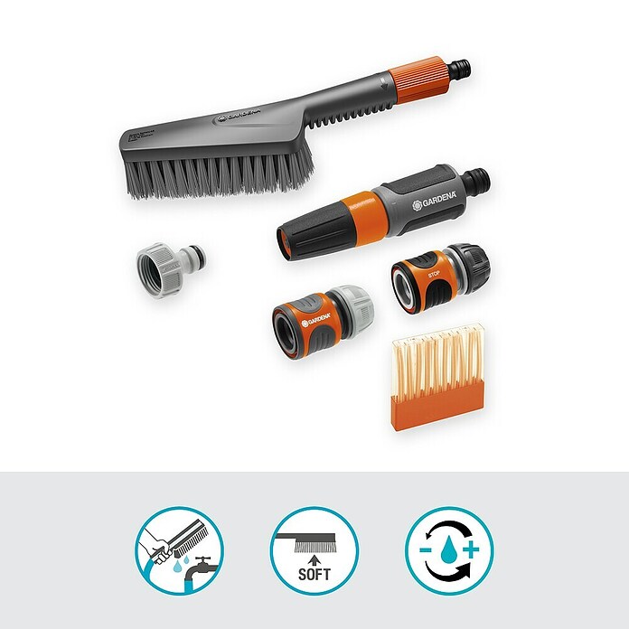 Gardena Basisuitrustingset Cleansystem (Watergeleidend) | BAUHAUS