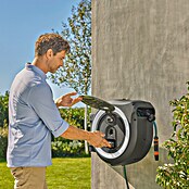Gardena Power for All 18V Enrollador de manguera de batería Power-Roll XL (18 V, Sin batería, Longitud del tubo: 35 m) | BAUHAUS