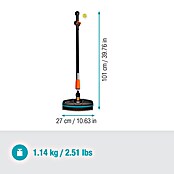 Gardena Cleansystem Set čistilnih krtač Cleansystem  (Dolžina držala: 90 cm, Vodonosni) | 7317 - Wassertechnik Reinigung | IAFB - Systemteile Wassertechnik | IAF - Wassertechnik | IA - Gartenhartware | I - Stadtgarten | BAUHAUS