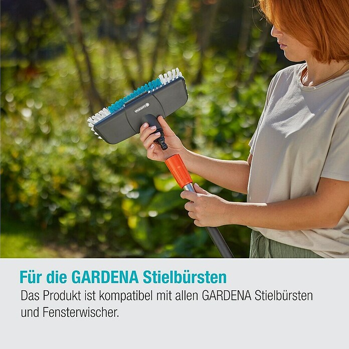 Gardena Cleansystem Vodni ročaj Cleansystem  (Dolžina držala: 150 cm, Aluminij) | 7317 - Wassertechnik Reinigung | IAFB - Systemteile Wassertechnik | IAF - Wassertechnik | IA - Gartenhartware | I - Stadtgarten | BAUHAUS