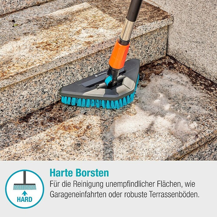 Gardena Čistilnik za fuge Cleansystem  (Upogljiv spoj, Širina: 280 mm) | 7317 - Wassertechnik Reinigung | IAFB - Systemteile Wassertechnik | IAF - Wassertechnik | IA - Gartenhartware | I - Stadtgarten | BAUHAUS