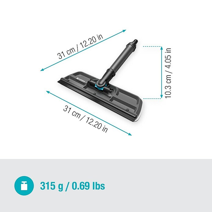 Gardena Brisač stakla za prozore Cleansystem  (Širina: 320 mm, Provodi vodu) | BAUHAUS