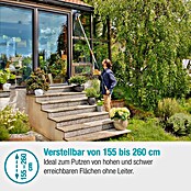 Gardena Cleansystem Teleskopski vodni ročaj Cleansystem  (155 cm - 260 cm, Aluminij) | 7317 - Wassertechnik Reinigung | IAFB - Systemteile Wassertechnik | IAF - Wassertechnik | IA - Gartenhartware | I - Stadtgarten | BAUHAUS