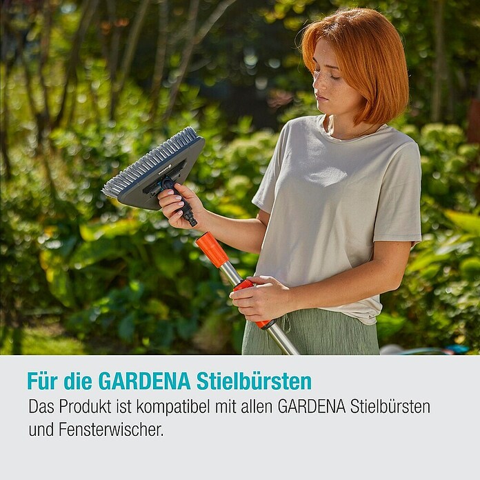 Gardena Cleansystem Teleskopski vodni ročaj Cleansystem  (155 cm - 260 cm, Aluminij) | 7317 - Wassertechnik Reinigung | IAFB - Systemteile Wassertechnik | IAF - Wassertechnik | IA - Gartenhartware | I - Stadtgarten | BAUHAUS