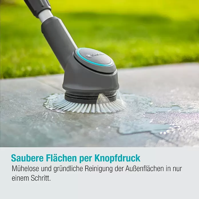 Gardena Power for All 18V Akku-Reinigungsbürste AquaBrush Compact 02/18VOhne Akku Info