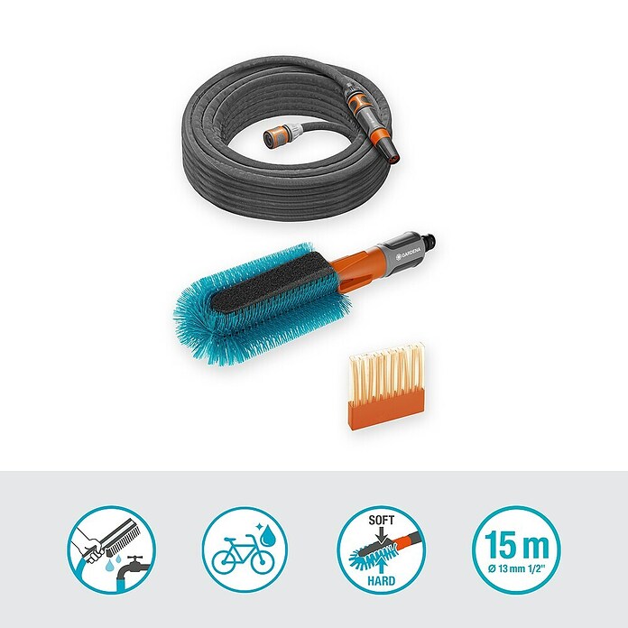 Gardena Set de cepillos para bicicleta (Conductor de agua) | BAUHAUS