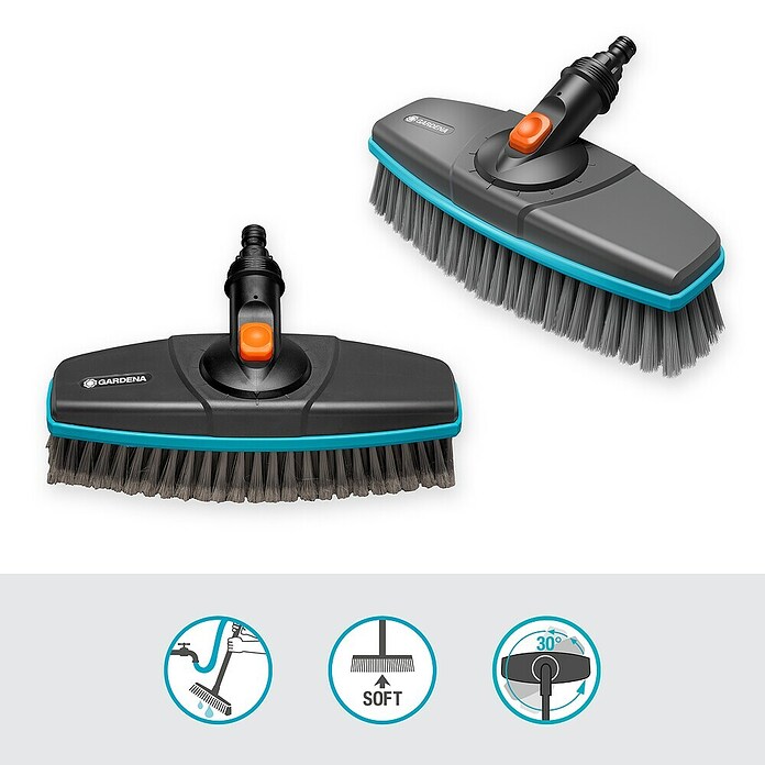 Gardena Cleansystem Wasborstel Cleansystem (Watergeleidend) | BAUHAUS