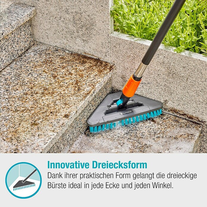 Gardena Čistilnik za fuge Cleansystem  (Upogljiv spoj, Širina: 280 mm) | 7317 - Wassertechnik Reinigung | IAFB - Systemteile Wassertechnik | IAF - Wassertechnik | IA - Gartenhartware | I - Stadtgarten | BAUHAUS