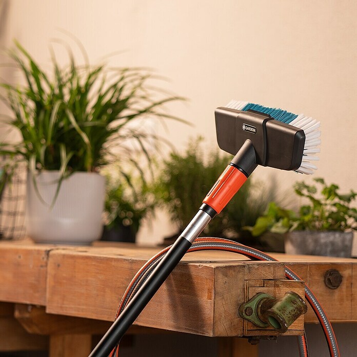 Gardena Cleansystem Set čistilnih krtač Cleansystem  (3 -del., Dolžina držala: 150 cm) | 7317 - Wassertechnik Reinigung | IAFB - Systemteile Wassertechnik | IAF - Wassertechnik | IA - Gartenhartware | I - Stadtgarten | BAUHAUS