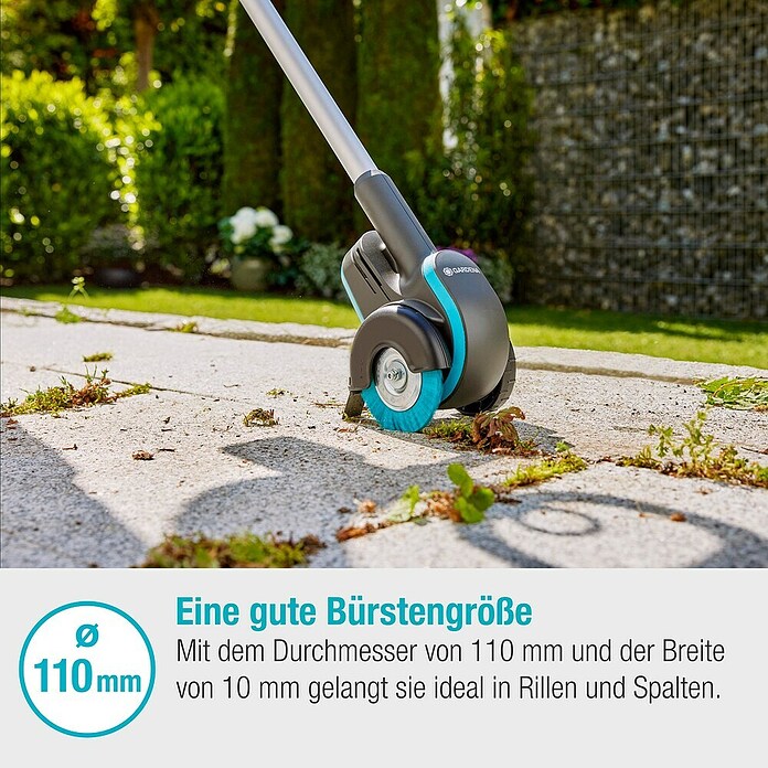 Gardena Krtača za čiščenje fug  (Material ščetin: Najlon) | 7302 - Sonstige Gartenmotorgeräte | IAEI - Sonstige Gartenmotorgeräte | IAE - Gartenmotorgeräte | IA - Gartenhartware | I - Stadtgarten | BAUHAUS