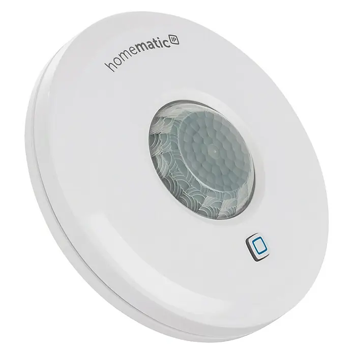 Homematic IP Bewegungsmelder HmIP-SPI - Batteriebetrieben, Ø x H: 10 x 2,9 cm, Bewegungssensorik, 105 ° - Homematic IP Bewegungsmelder: Ein intelligenter Sensor für Ihr Smart Home, der zuverlässig Bewegungen erkennt und für Sicherheit sorgt.