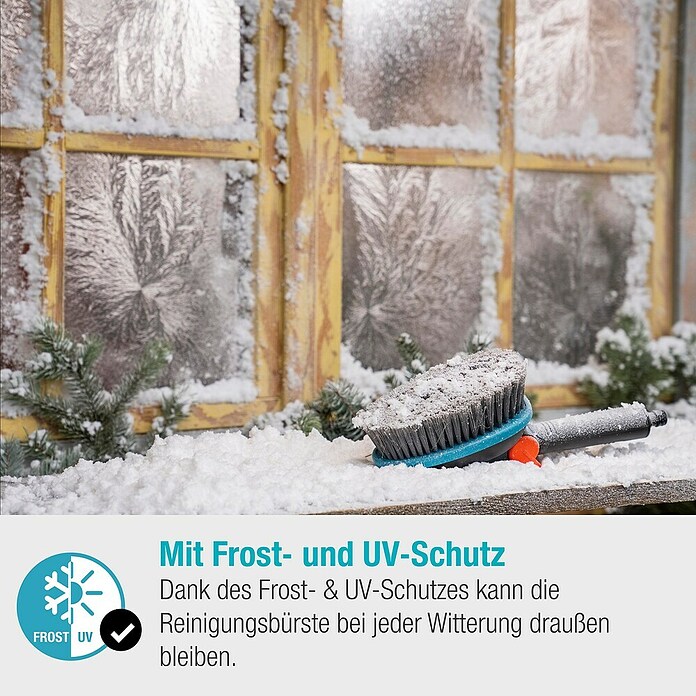 Gardena Cleansystem Udobna ročna krtača Cleansystem M soft  (Vodonosni) | 7317 - Wassertechnik Reinigung | IAFB - Systemteile Wassertechnik | IAF - Wassertechnik | IA - Gartenhartware | I - Stadtgarten | BAUHAUS