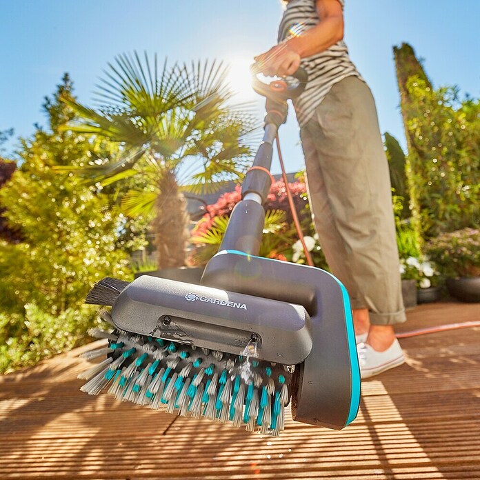 Gardena Reinigingsborstel Universal AquaBrush (Materiaal borstelharen: Nylon) | BAUHAUS