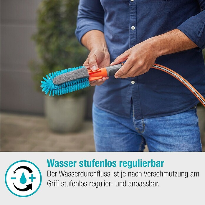 Gardena Čistilna krtača Cleansystem  (Vodonosni) | 7317 - Wassertechnik Reinigung | IAFB - Systemteile Wassertechnik | IAF - Wassertechnik | IA - Gartenhartware | I - Stadtgarten | BAUHAUS