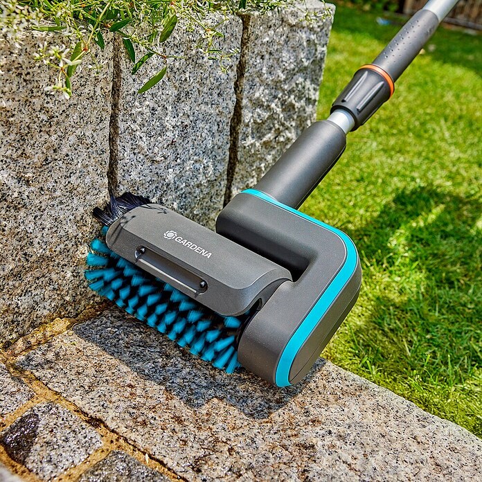Gardena Power for All 18V Oppervlakteborstel Medium (Passend bij: Draadloze reinigingsborstel AquaBrush Patio 03/18V & Universeel 04/18V) | BAUHAUS
