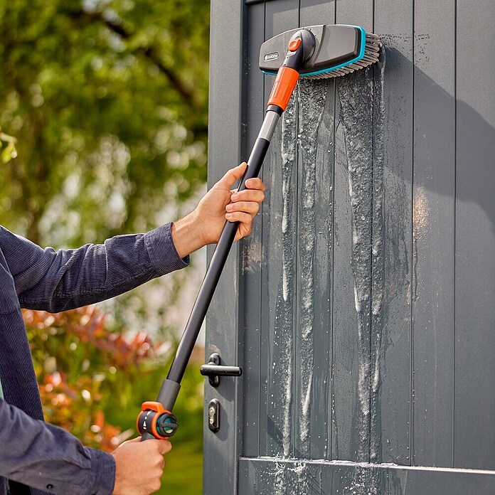 Gardena Cleansystem Set čistilnih krtač Cleansystem  (Dolžina držala: 90 cm, Vodonosni) | 7317 - Wassertechnik Reinigung | IAFB - Systemteile Wassertechnik | IAF - Wassertechnik | IA - Gartenhartware | I - Stadtgarten | BAUHAUS
