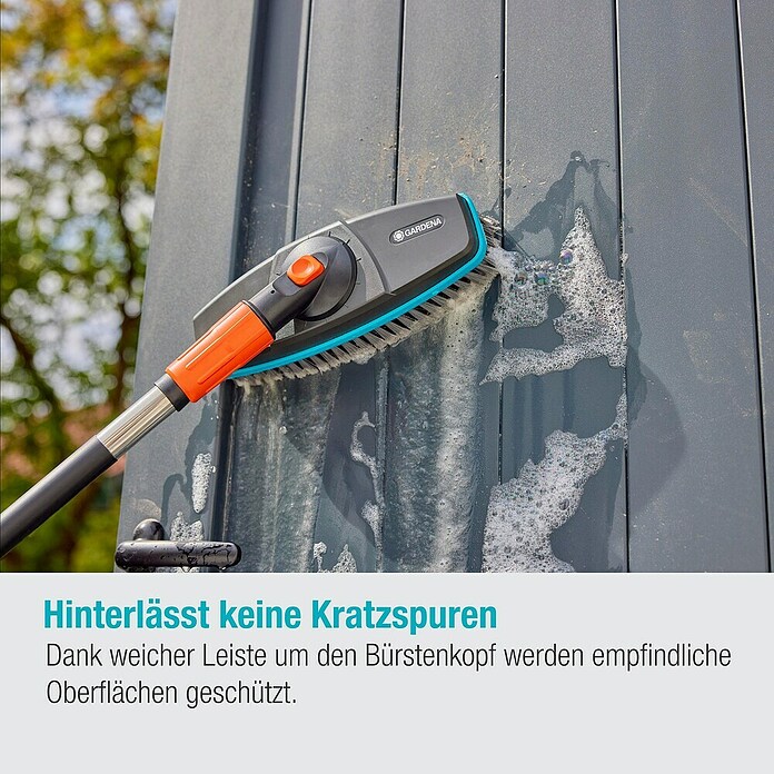 Gardena Cleansystem Krtača za pranje Cleansystem  (Vodonosni) | 7317 - Wassertechnik Reinigung | IAFB - Systemteile Wassertechnik | IAF - Wassertechnik | IA - Gartenhartware | I - Stadtgarten | BAUHAUS