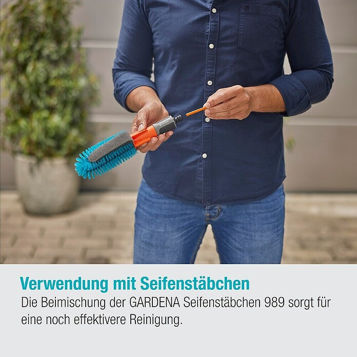 Gardena Čistilna krtača Cleansystem  (Vodonosni) | 7317 - Wassertechnik Reinigung | IAFB - Systemteile Wassertechnik | IAF - Wassertechnik | IA - Gartenhartware | I - Stadtgarten | BAUHAUS